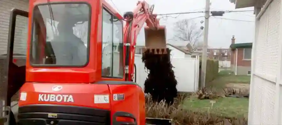 Mini excavation à Laval – services connexes Belles Saisons