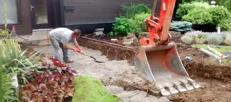 Excavation et préparation de terrain à Laval – Belles Saisons